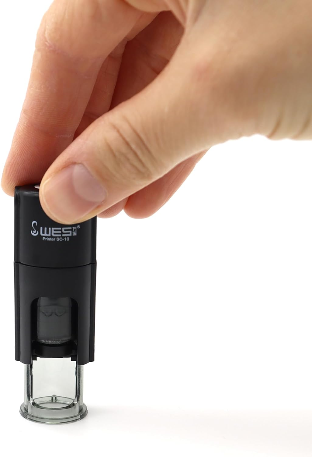 COMBICRAFT Self Inking Paw Stamp Black Ink 10Mm Diameter Loyalty Stamp Arts Craft Stamp image number 5