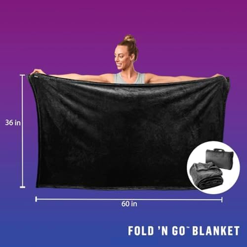 Cabeau Fold 'N Go Travel Blanket - Royal - Royal image number 5