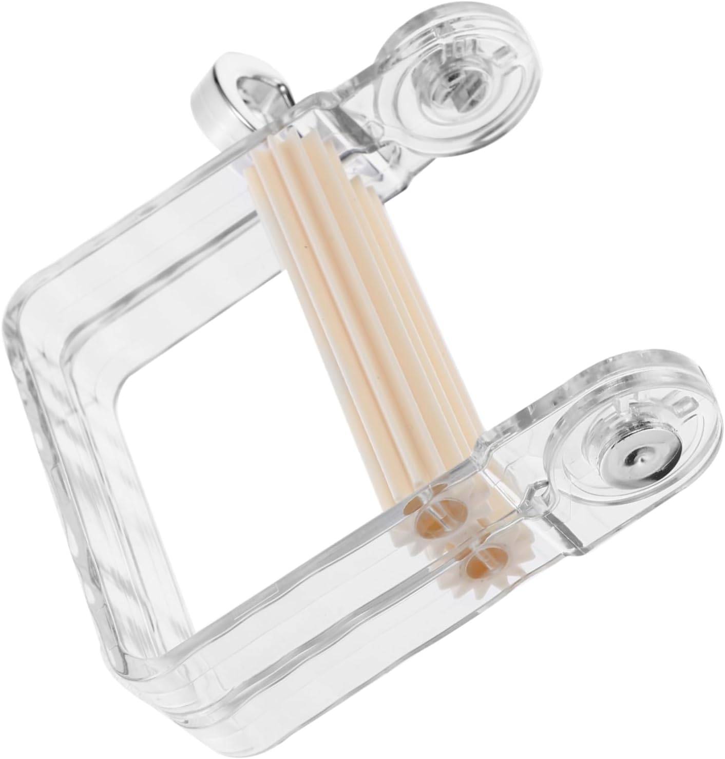 FOMIYES 2Pcs Tube Squeezer for Toothpaste Manual Rotating Dispenser Tool for Easy Squeezing Bathroom Pet Design for Skincare and Makeup Use image number 4