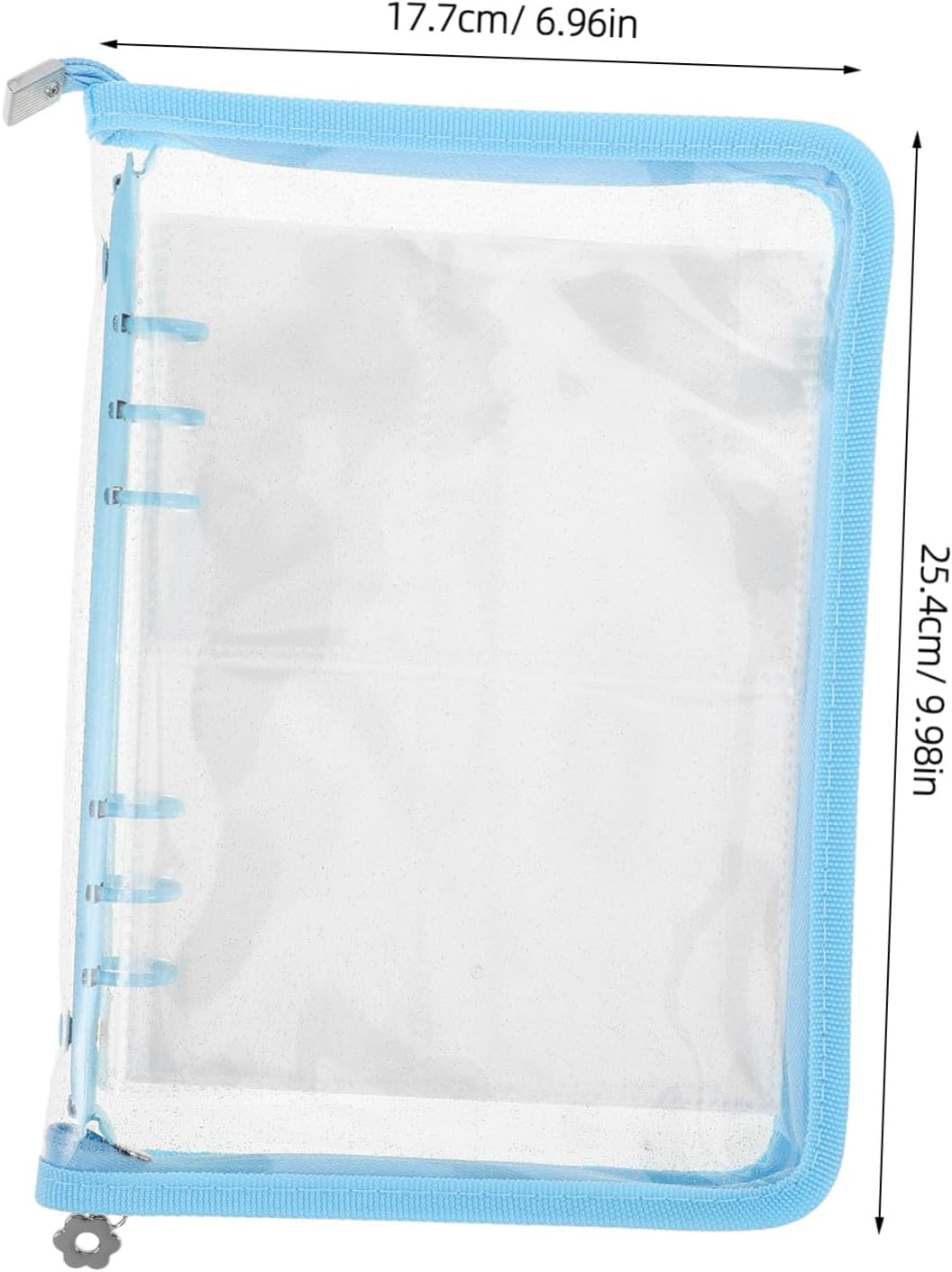 Toyvian Transparent Earring Organizer Travel Case with Lightweight Portable Jewelry Storage Book with Thick Material Space-Saving Layout for Necklaces Bracelets and Earrings image number 4