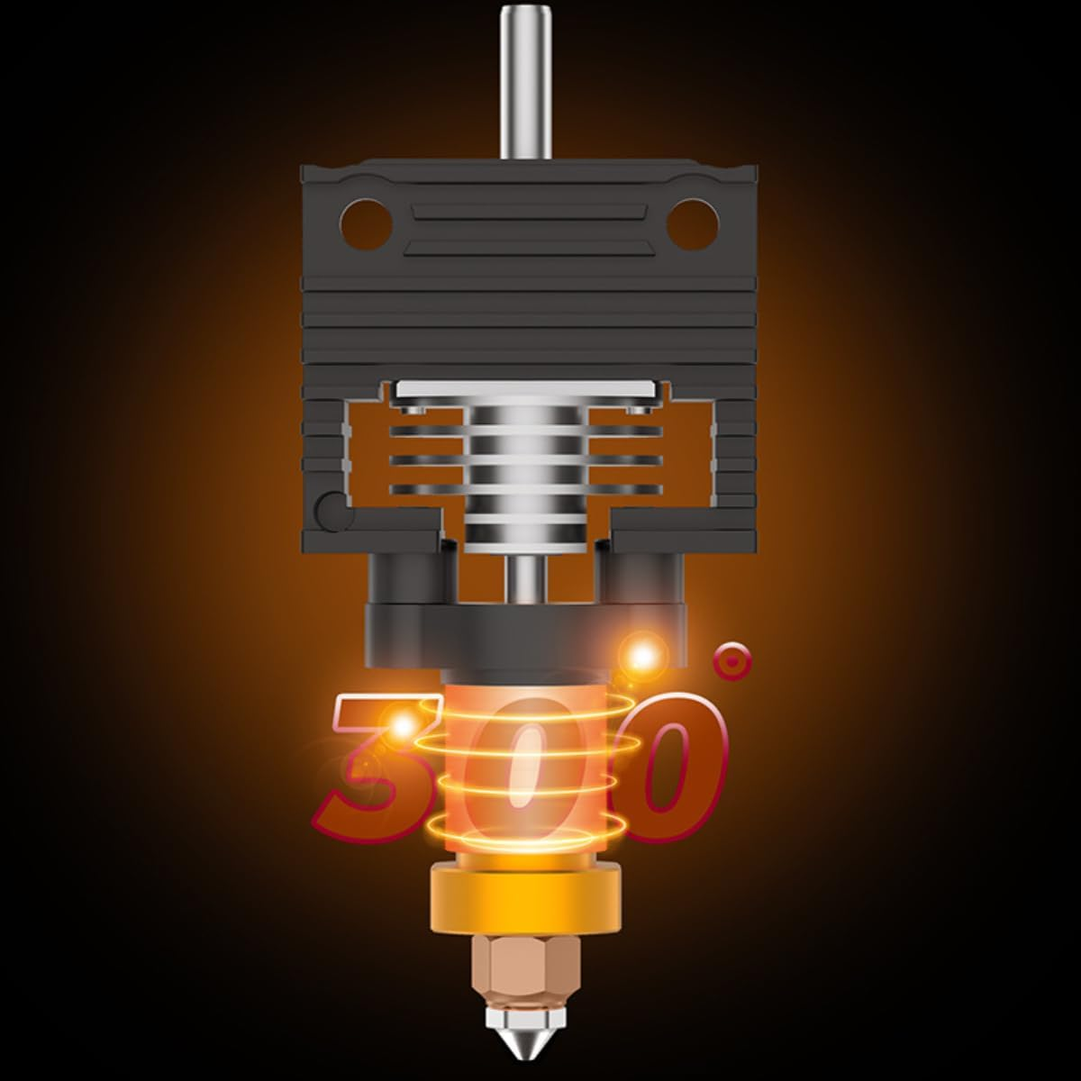 2024 Version K1 Max Unicorn Hotend for Creality K1 Extruder for Creality K1 Hotend, Quick Swap Ceramic Heating Block for Creality K1 Max Replacement Parts for Creality K1, K1 Max, K1C 3D Printers image number 2
