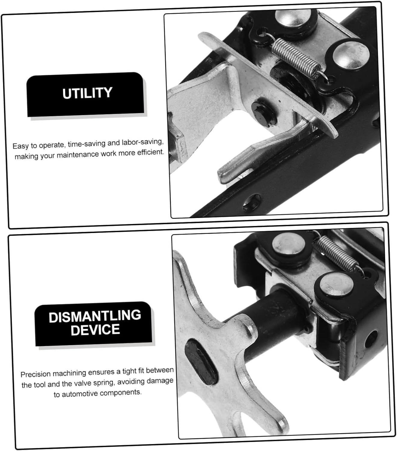 HEALEEP Engine Valve Spring Compressor Tool Automotive Accessory Valve Spring Clamp Efficient Repair Smooth Engine Operation image number 5