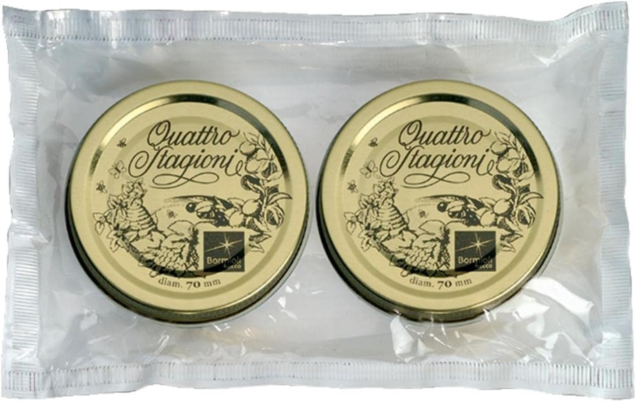 Bormioli Rocco 8.95052 Quattro Stagioni Lid, 70 Mm (Pack of 2) image number 1