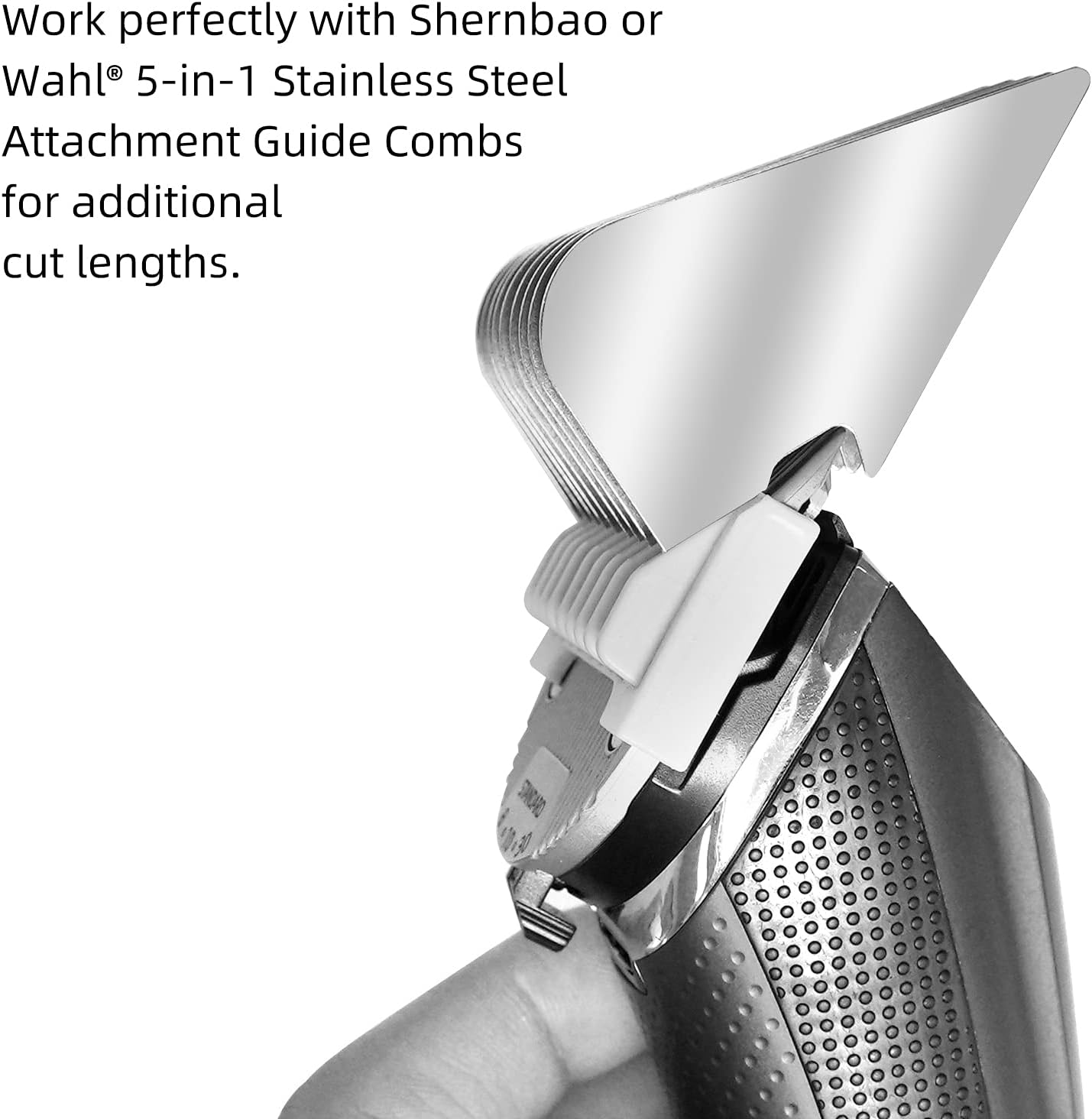 Shernbao Replacement 5-In-1 Adjustable Standard/Fine Blades for Shernbao PGC-721 Clippers ONLY. (NOT Compatible with Wahl, Andis or Other Brand Clippers.)