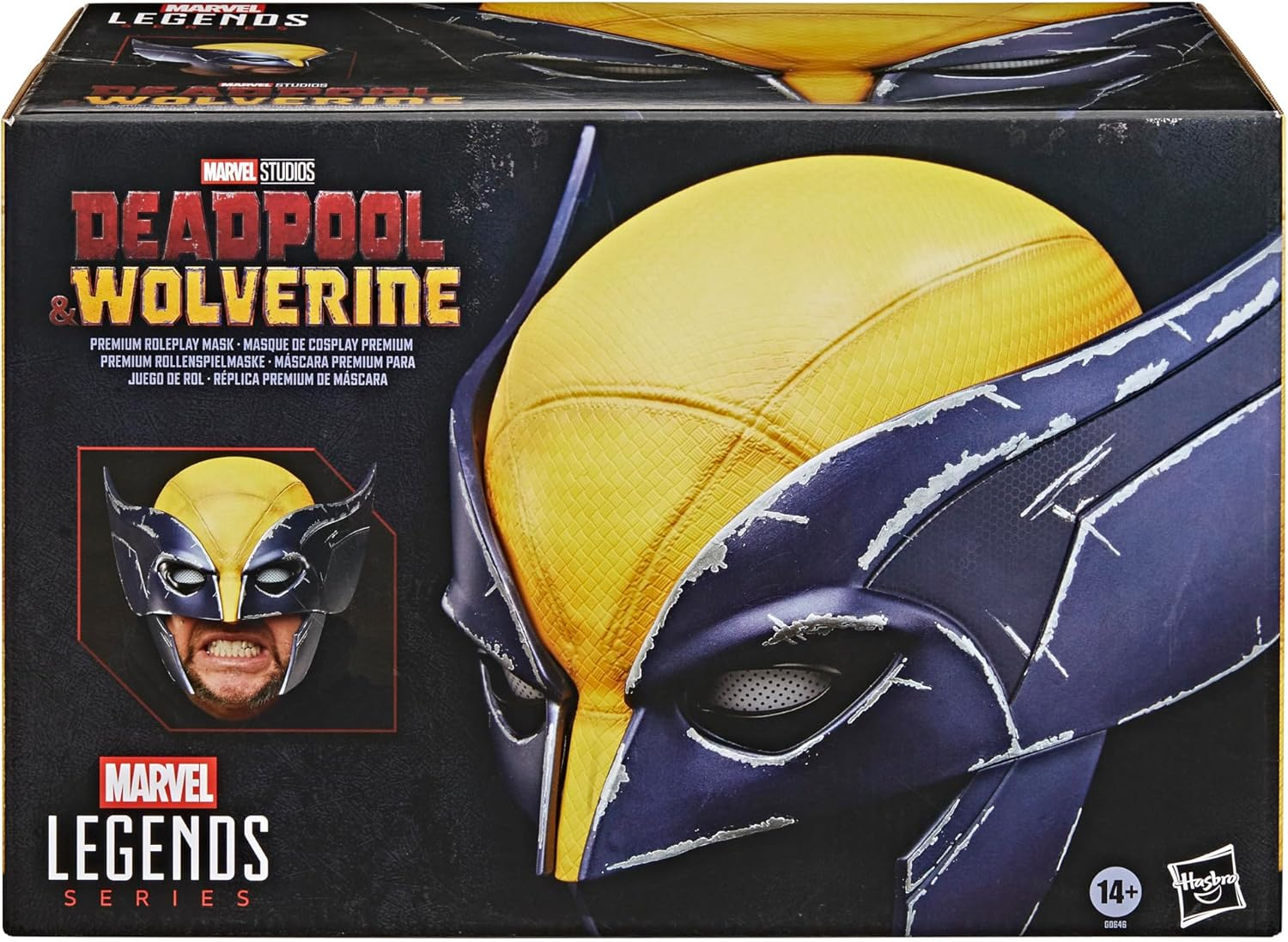 Marvel Legends Series Wolverine Premium Roleplay Mask, Movie Gear Collectibles for Adults image number 6