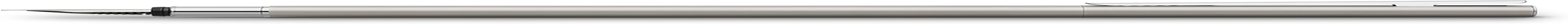 Faber-Castell Neo Slim Stainless Steel Medium Fountain Pen, Matte Silver (19-342100) image number 5