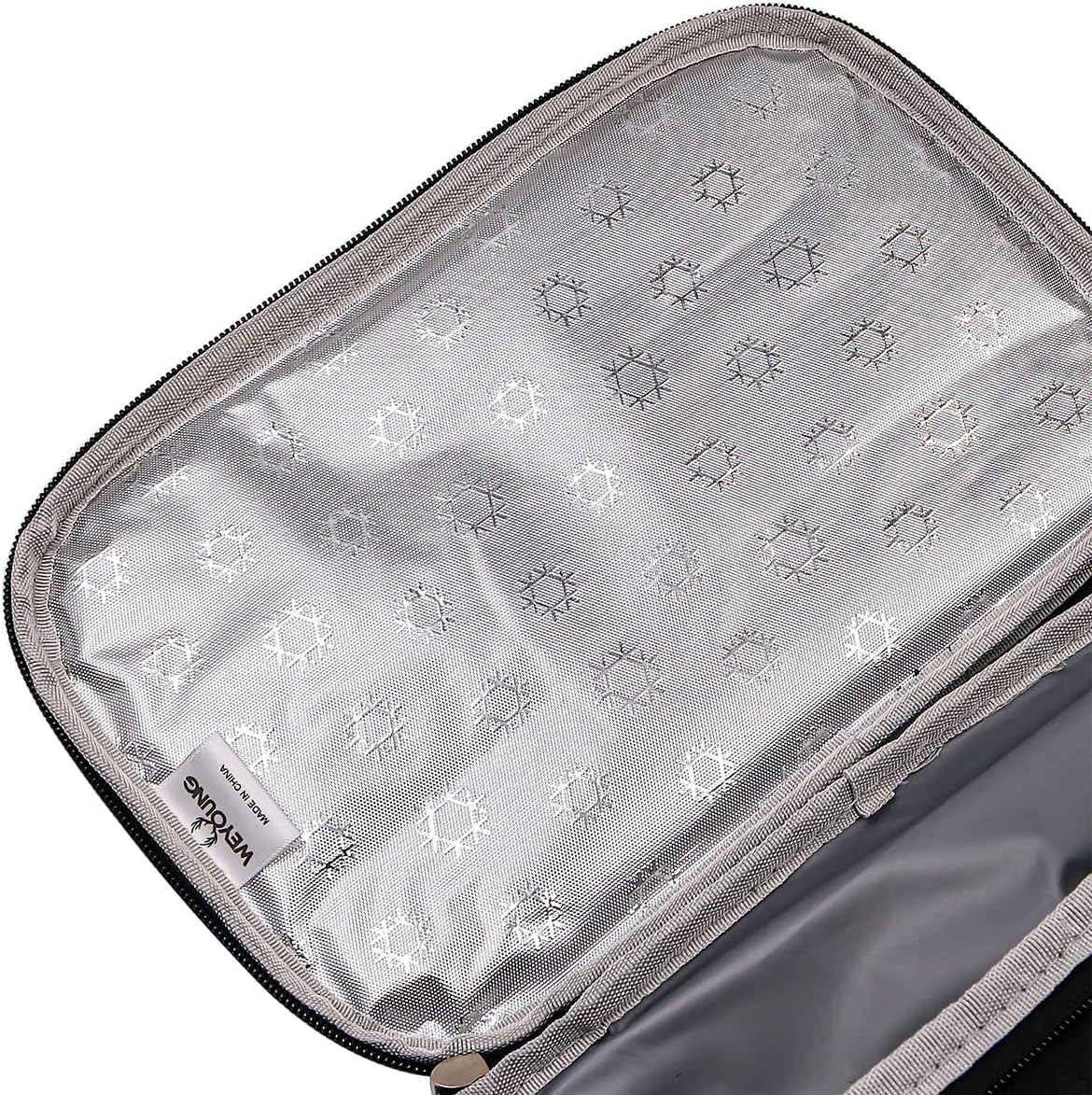 NUZAMAS Insulated Lunch Cooler Backpack Bag 18L Waterproof Picnic Backpack Womens Mens Hot Cold Freezer Dring Storage Food Container for Travel Fishing Hiking Beach School Office Camping BBQ (Black) image number 2