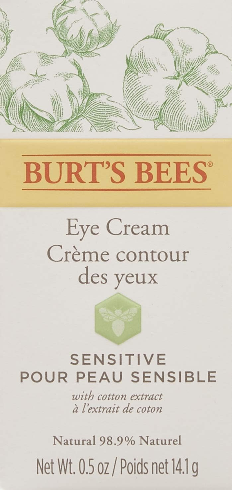 Burt'S Bees Sensitive Eye Cream 14.1 G image number 2