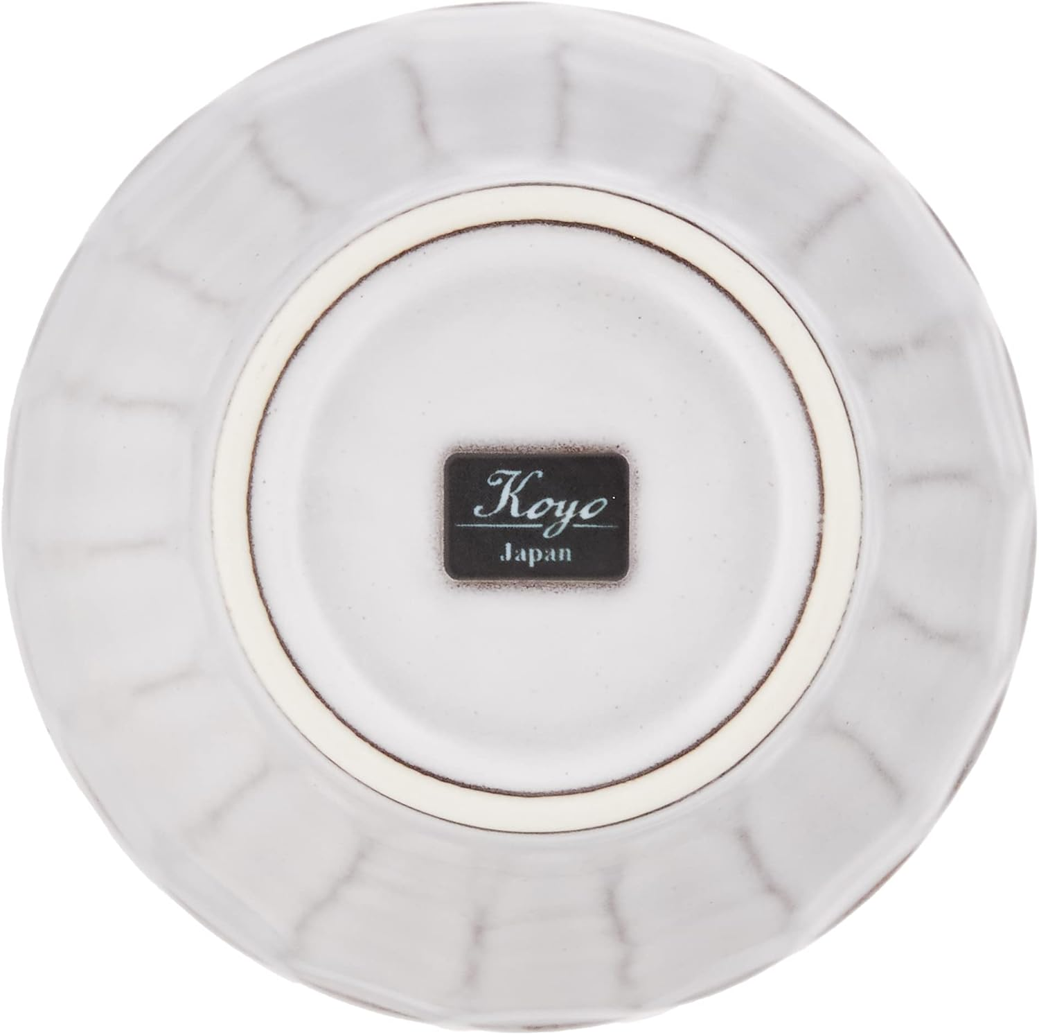 Koyo Pottery 13510035 Cafe Tableware, Coffee, Cafe Au Lait Bowl, 5.1 Inches (13 Cm), Rafelum, Smoke, White, Made in Japan image number 2