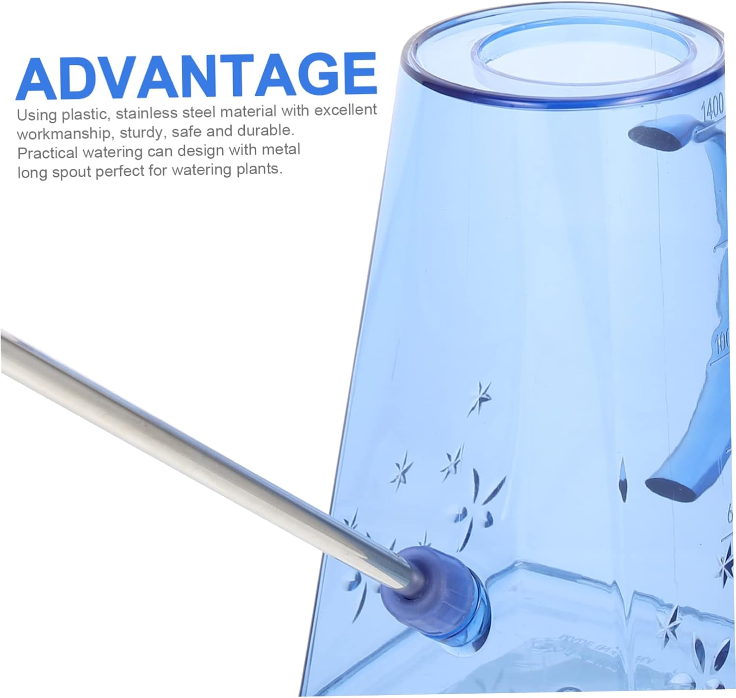 SUPVOX Long Spout Watering Can for Gardening Capacity Household Watering Pot for Indoor Plants Water and Outdoor Use