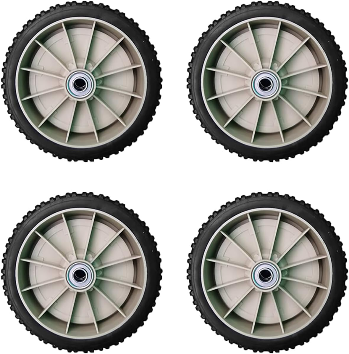 4PCS 4X8" Lawn Mower Wheels Kit Suitable for Honda 19" and 21" HRU194 HRU195 HRU196 & HRU197 image number 2