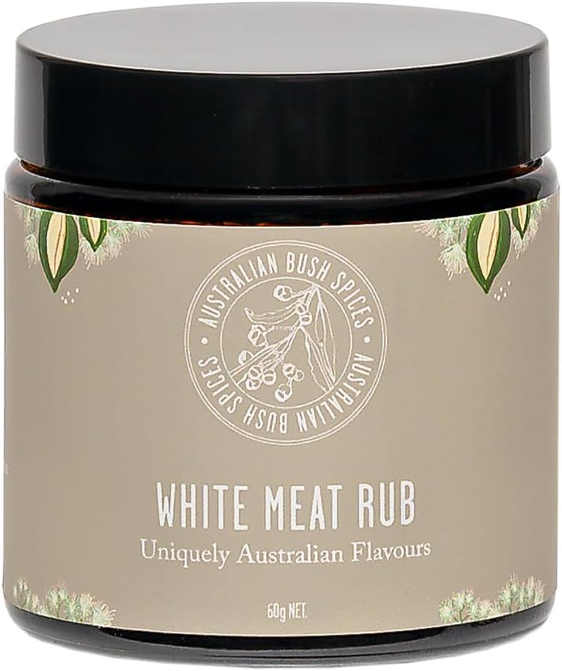 Australian Bush Spices - White Meat Rub Glass 60G image number 3