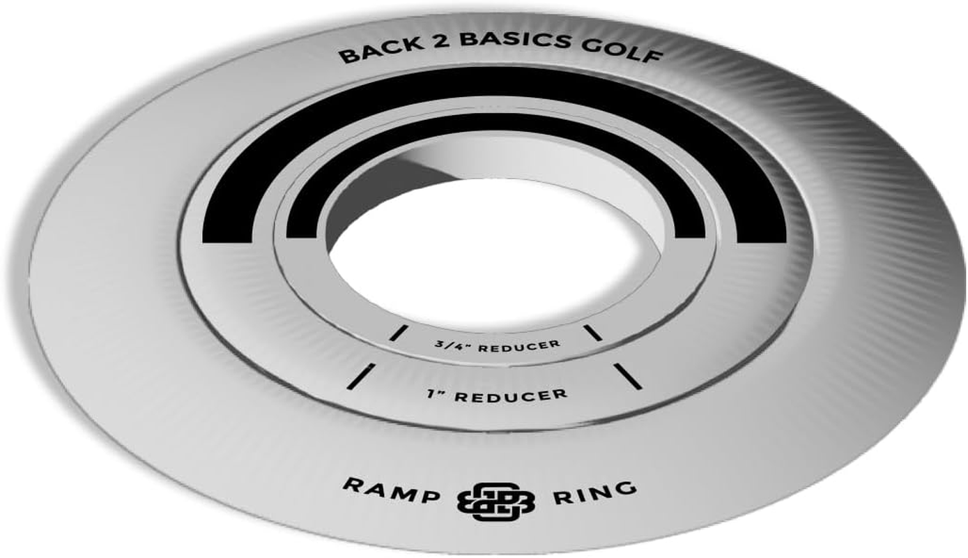 3-Piece Putting Ring Set, Putting Green Indoor Ramp Ring & Hole Reducers for Ultimate Precision Golf Practice, Usabe for Indoor Golf Hitting Mat & Putting Green Outdoor, Golfing Gifts for Men & Women image number 5
