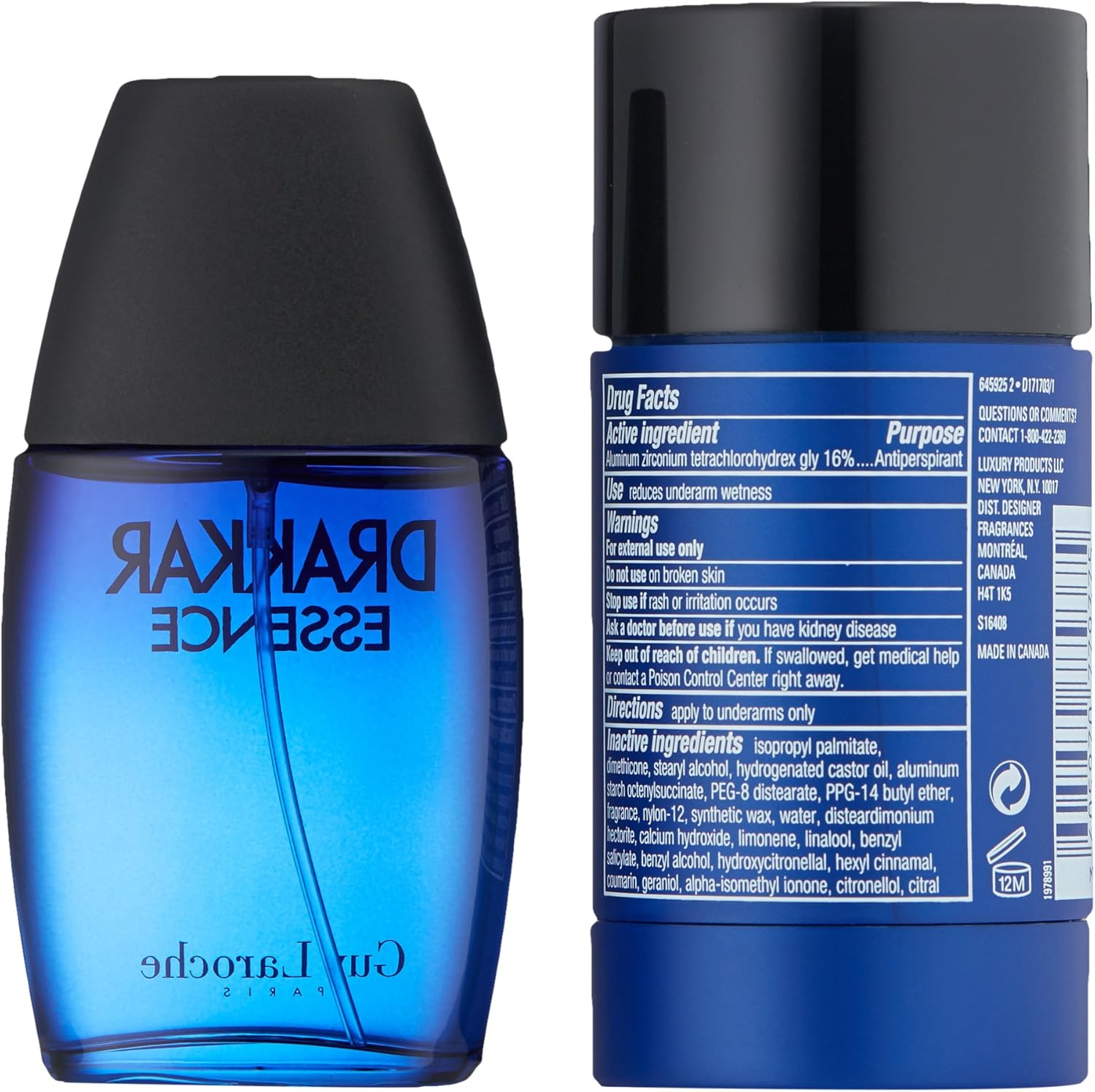 Guy Laroche Gift Set for Men, Drakkar Essence (Pack of 2) image number 4