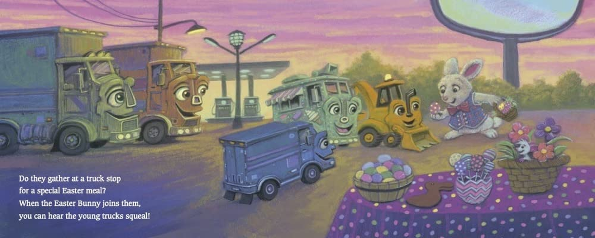 Where Do Diggers Hunt for Easter Eggs?: a Diggers Board Book