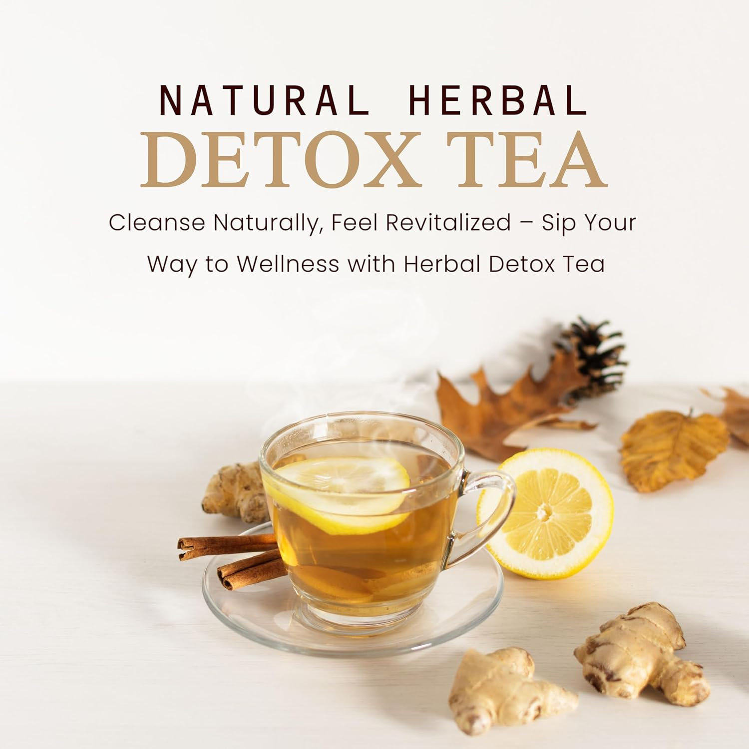 Ginger Tea Cut 100 G | Natural, Freshly Sliced Ginger Root for a Full-Flavored and Refreshing Experience | Perfect for Brewing Bold, Soothing Tea image number 1