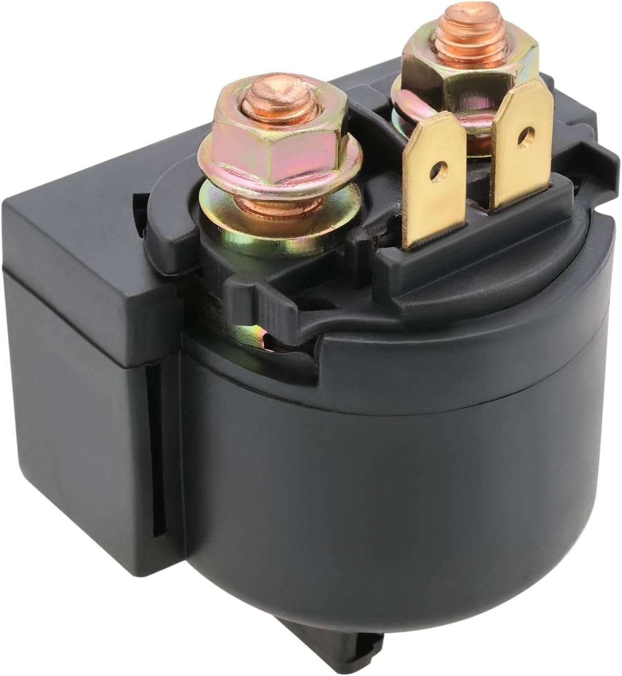 SING F LTD 1Pc 12V Motorcycle Starter Solenoid Relay Replacement Part 27010-1098 27010-1235 Compatible with Kawasaki BJ EN GPX GPZ GTR VN Z ZR Triumph Tiger T image number 3