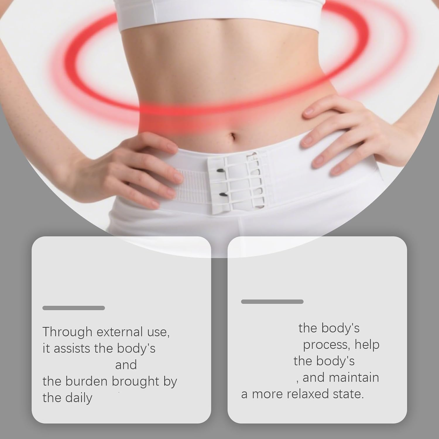 Firming Skin and Body Shaping Care Patch, Body Shaping Patch, Weightless Support Patches, Slimming Breathable Tightening Body, Slimming Patches for Abdomen, Firm & Shaping for Adults Women Men (6Pcs) image number 1