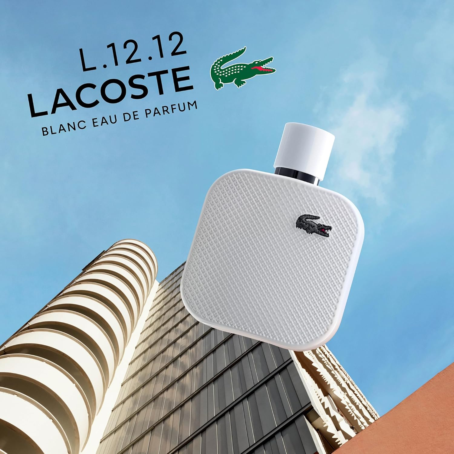 Lacoste Eau De L.12.12 Blanc by Lacoste for Men - 3.3 Oz EDP Spray image number 4