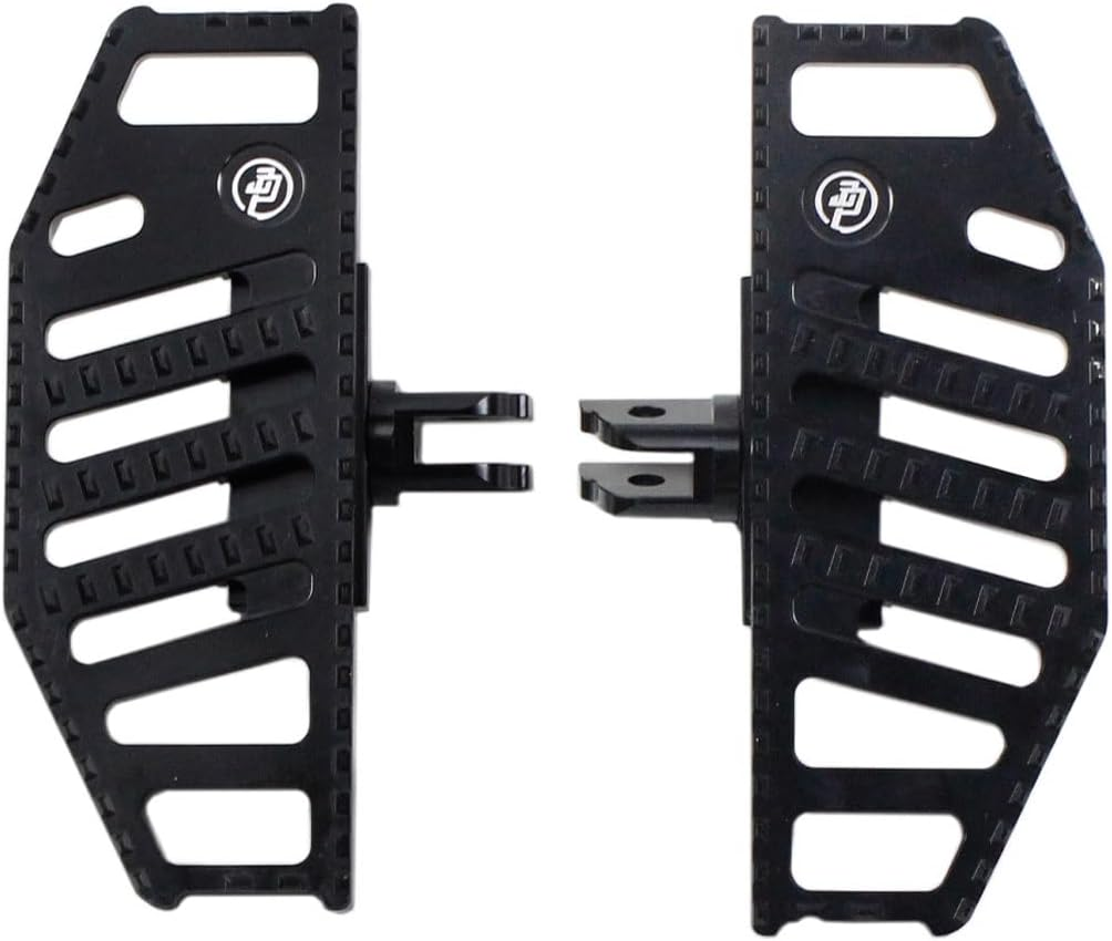 POWER JAMES Black Mini Rider'S Foot Pedal Pad Floorboard Control for Harley Davidson 2018-2025 Low Rider, Softail Standard, Street Bob, Fat Bob, Dyna, FX Softail Models (For 2018 Later) image number 4