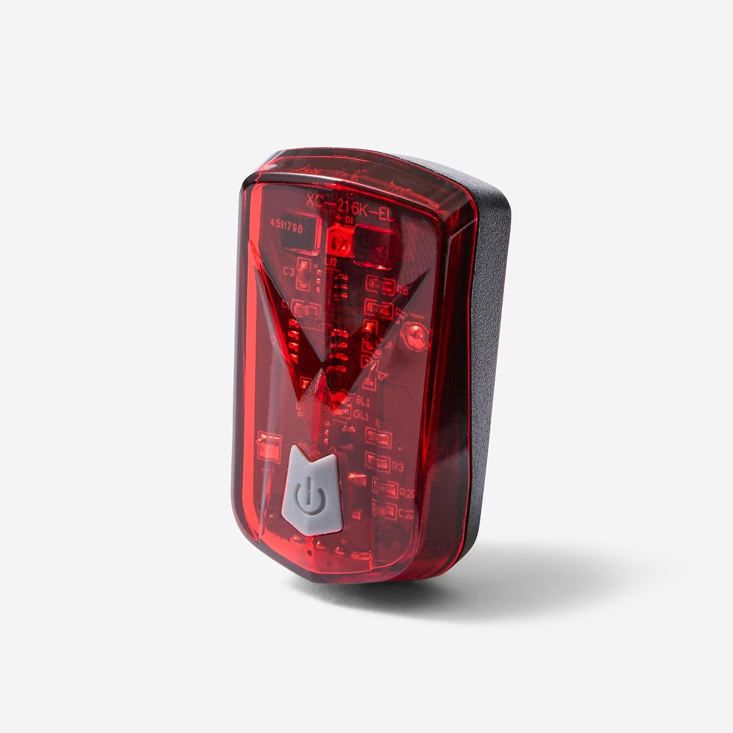 Elops Decathlon ST510 Front/Rear USB Bike Light Kit image number 3