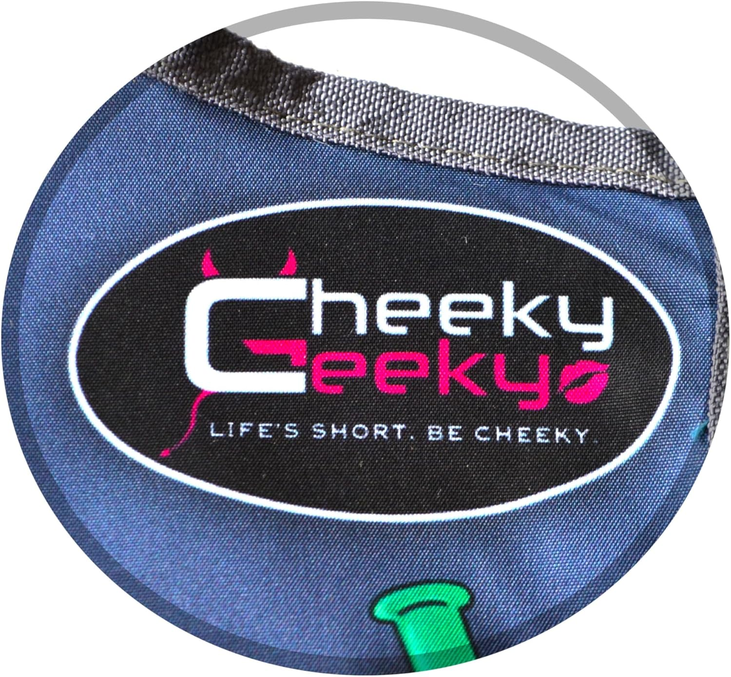 Cheeky Geeky &ldquo;Eggplant&rdquo; Funny Emoji Aprons for Women & Men &ndash; Durable Party Chef Apron with Plush Surprise, Hilarious French Maid, Waterproof & Adjustable Kitchen, Work, Painting & BBQ Apron image number 2