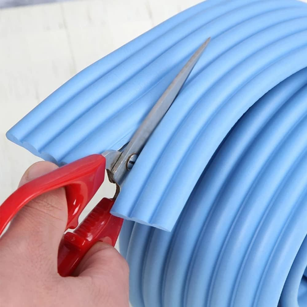 Edge and Corner Protector, 2M Baby Proofing Guard Coverage Safety Bumper DIY Edge Corners for Child Safety, Furniture Protect (Beige)