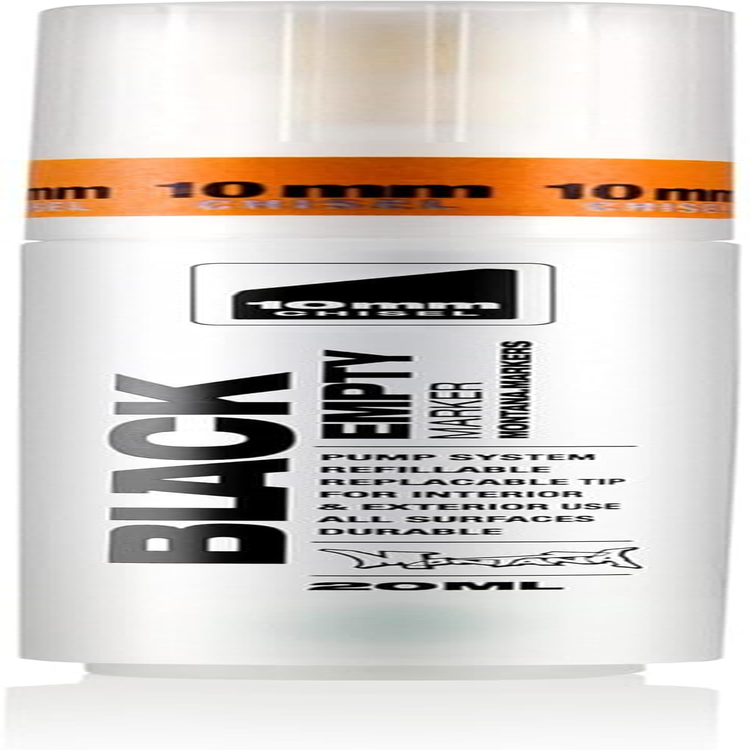 Montana BLACK EMPTY MARKER 10MM CHISEL (044260)