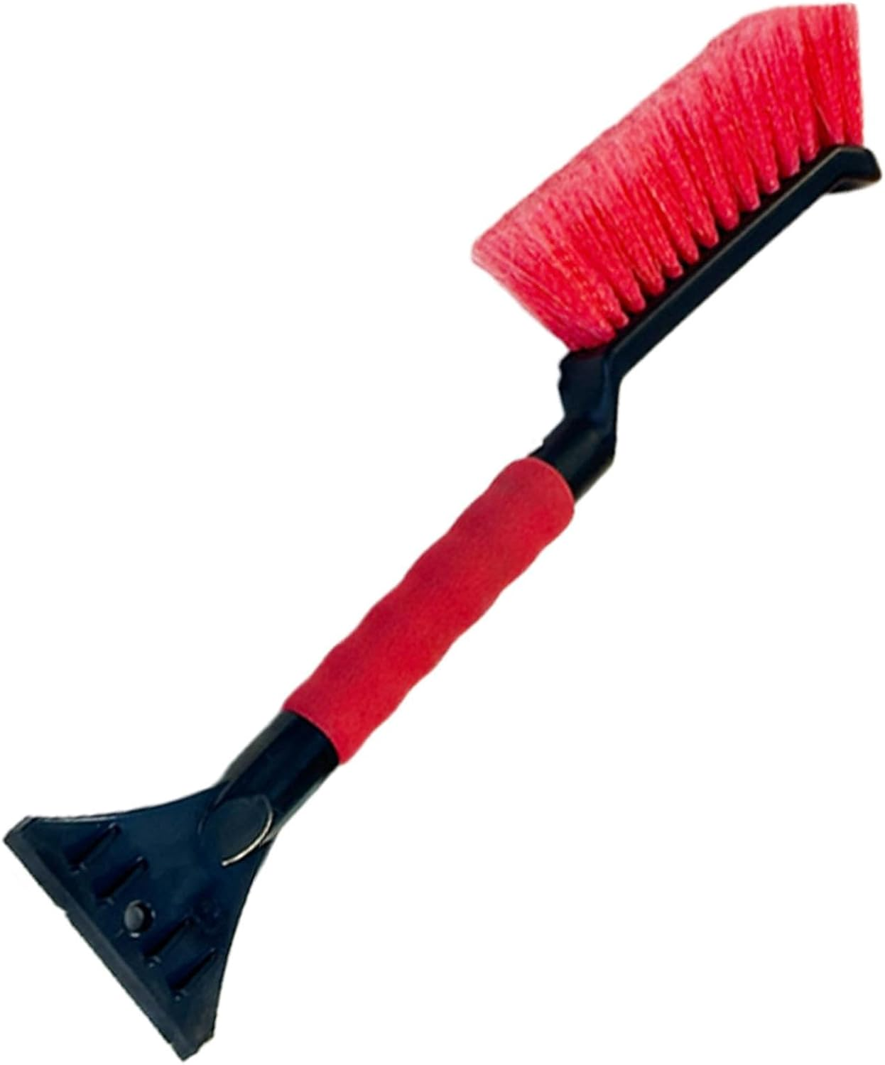 Gihioue Ice Scraper, Car Ice Scraper and Brush, 2-In-1 Ice Scraper and Brush for - Ergonomic Snow with Foam Handle for , Car Winter Cleaning Accessories for Safe Outdoor Driving