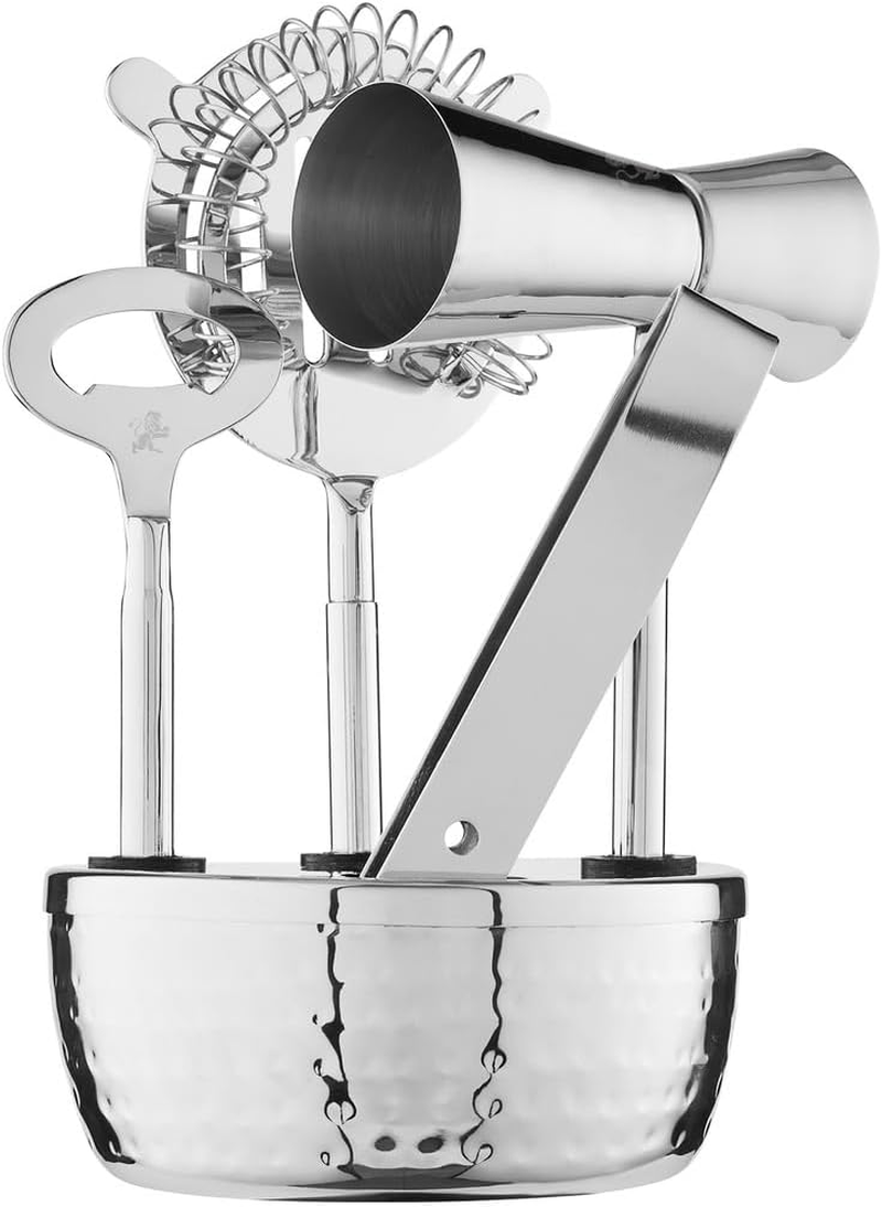 Maxwell & Williams Cocktail & Co Lexington Hammered Champagne Bowl Silver image number 4