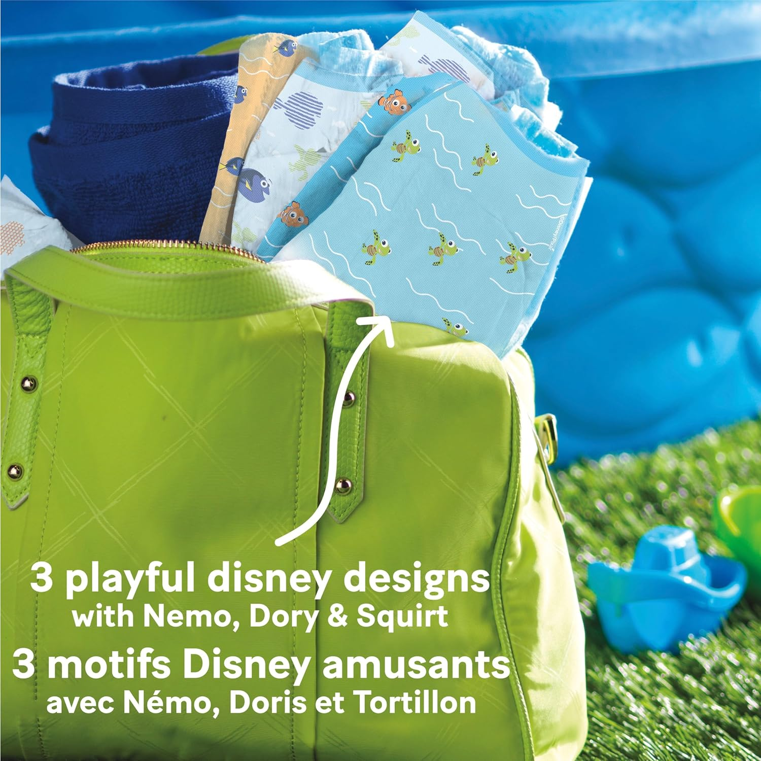 Huggies Little Swimmers Nappy Pants Large (14Kg+) 10 Count (Pack of 2) image number 6