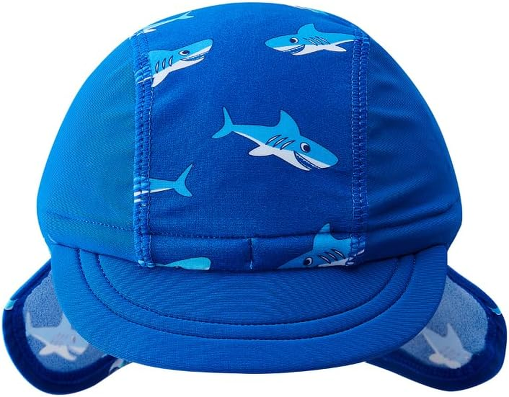 Big Softies Long Sleeve Rashie with Short & Hat - Shark, Size 00 image number 5