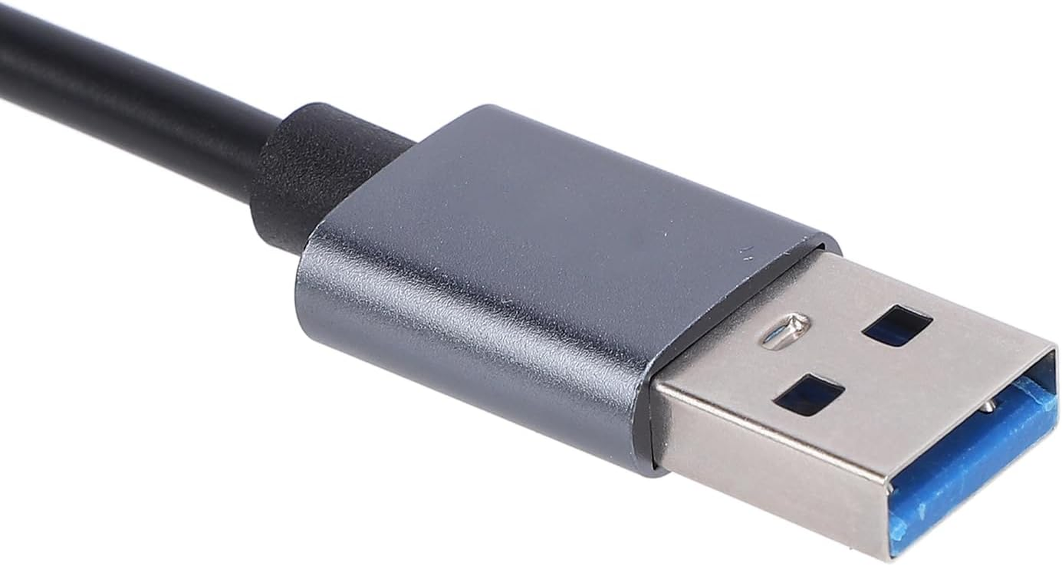 External Sound Card with 3.5 Mm Audio Jack, Support Optical Input Output 5.1 7.1 Channel Noise Reduction USB Sound Card Adapter for Win for Mac, Plug and Play image number 4