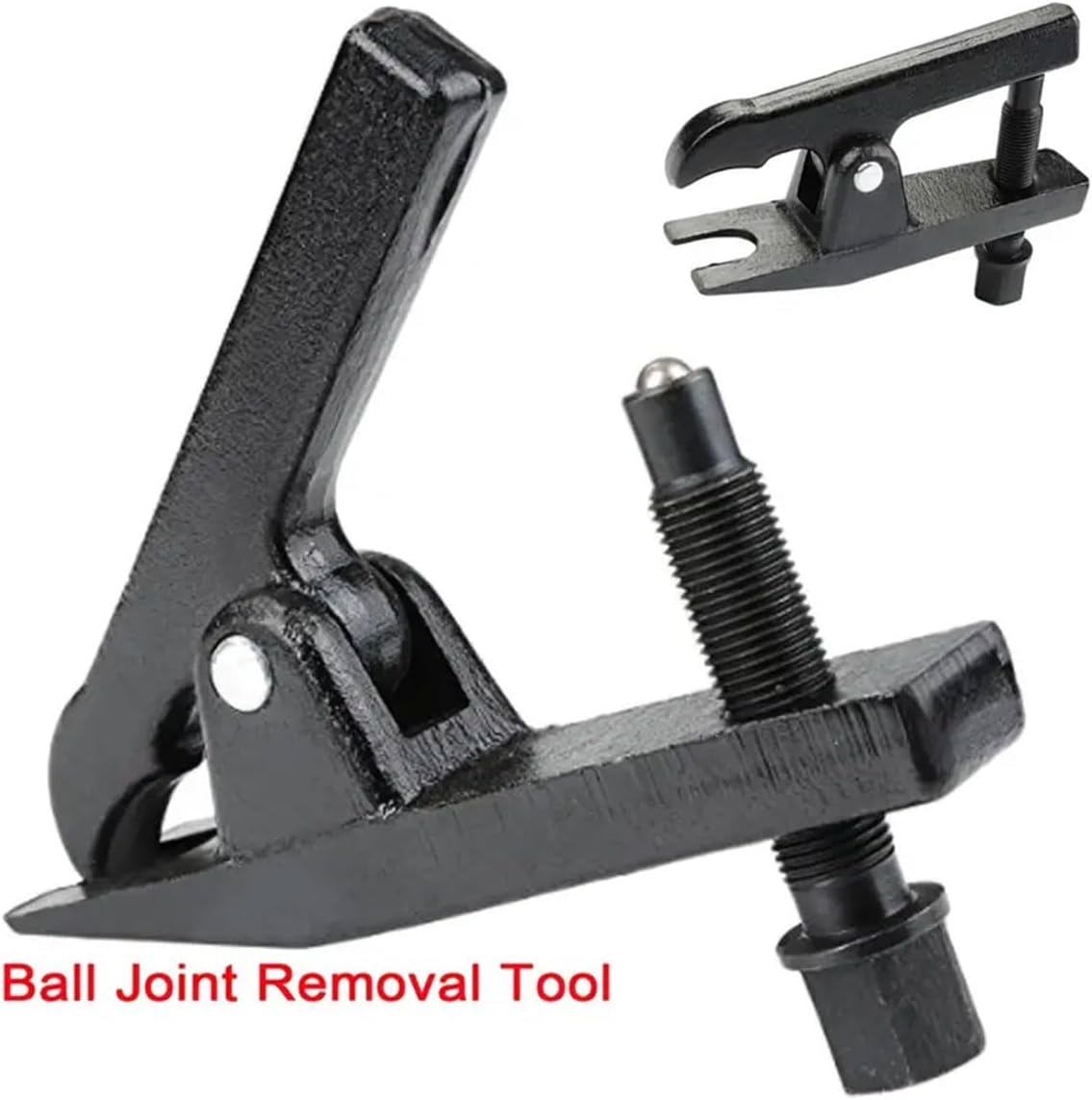 AIMALL Heavy Duty Ball Joint Extractor Tool, 6.1In Steel Auto Repair Separator Kit for Hem Arms and Spindle Supports, Universal Removal Tool for SUV Sedan Pickup Front Suspension image number 5