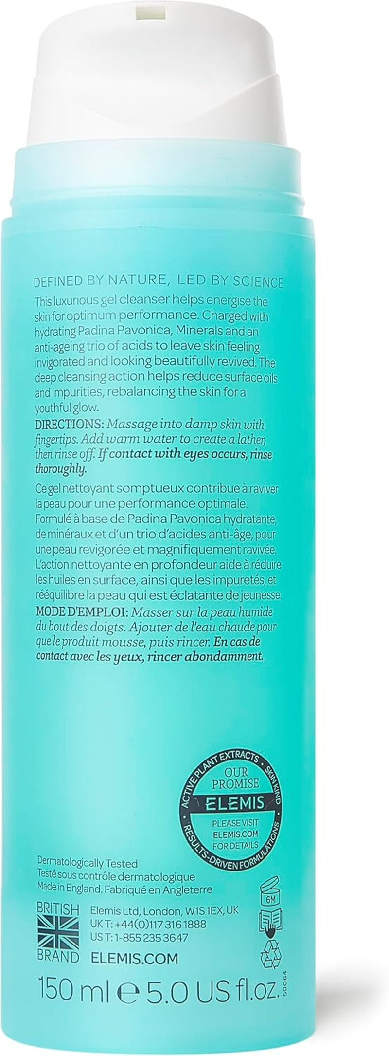 Elemis Pro-Collagen Energising Marine Cleanser 150Ml image number 3