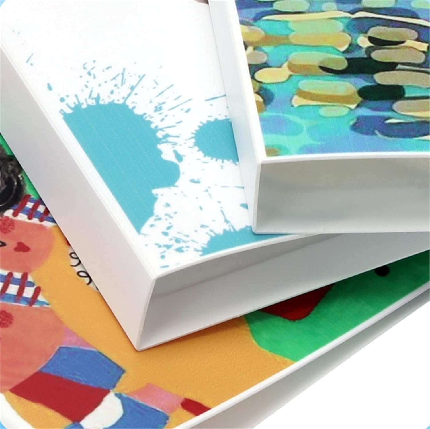 A2 Diamond Painting Storage Book, Diamond Art Portfolio Binder,80 Views Art Portfolio Folder with 40 Pages Clear Pockets Plastic Sleeves for Artwork (A2/4K) image number 2