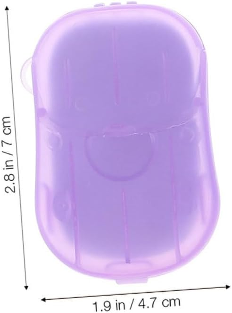 Portable Travel Soap Paper Sheets Bag for Outdoor Camping Hiking Soap Sheets Cleaning image number 5