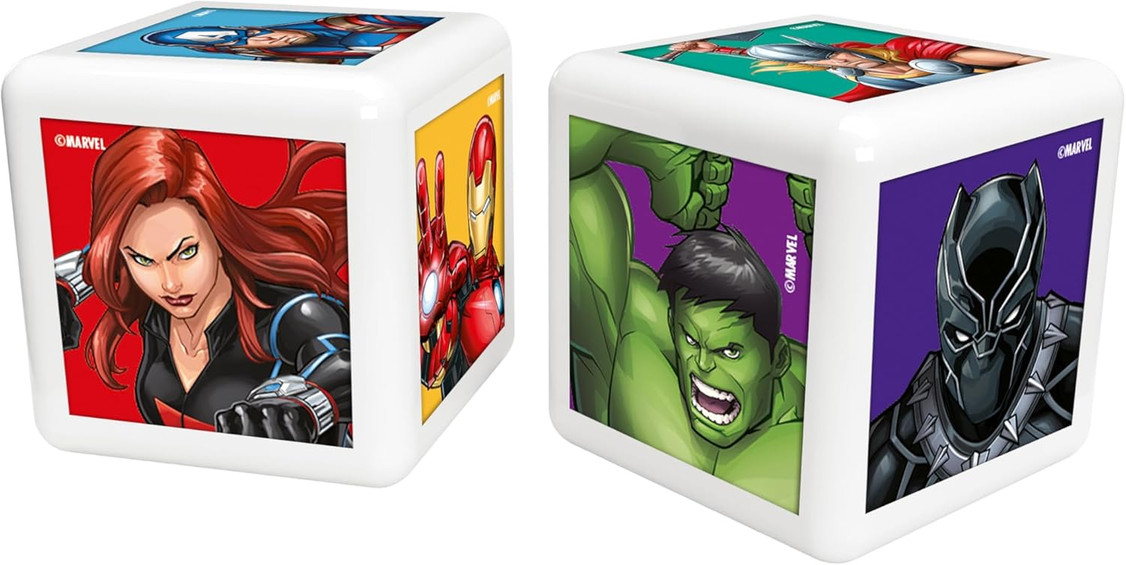 Top Trumps Match Marvel the Crazy Cube Game - Competetive, Strategic & Logic Board Game - Match 5 in Row Marvel Heroes! - 2+ Players Aged 4+ image number 3