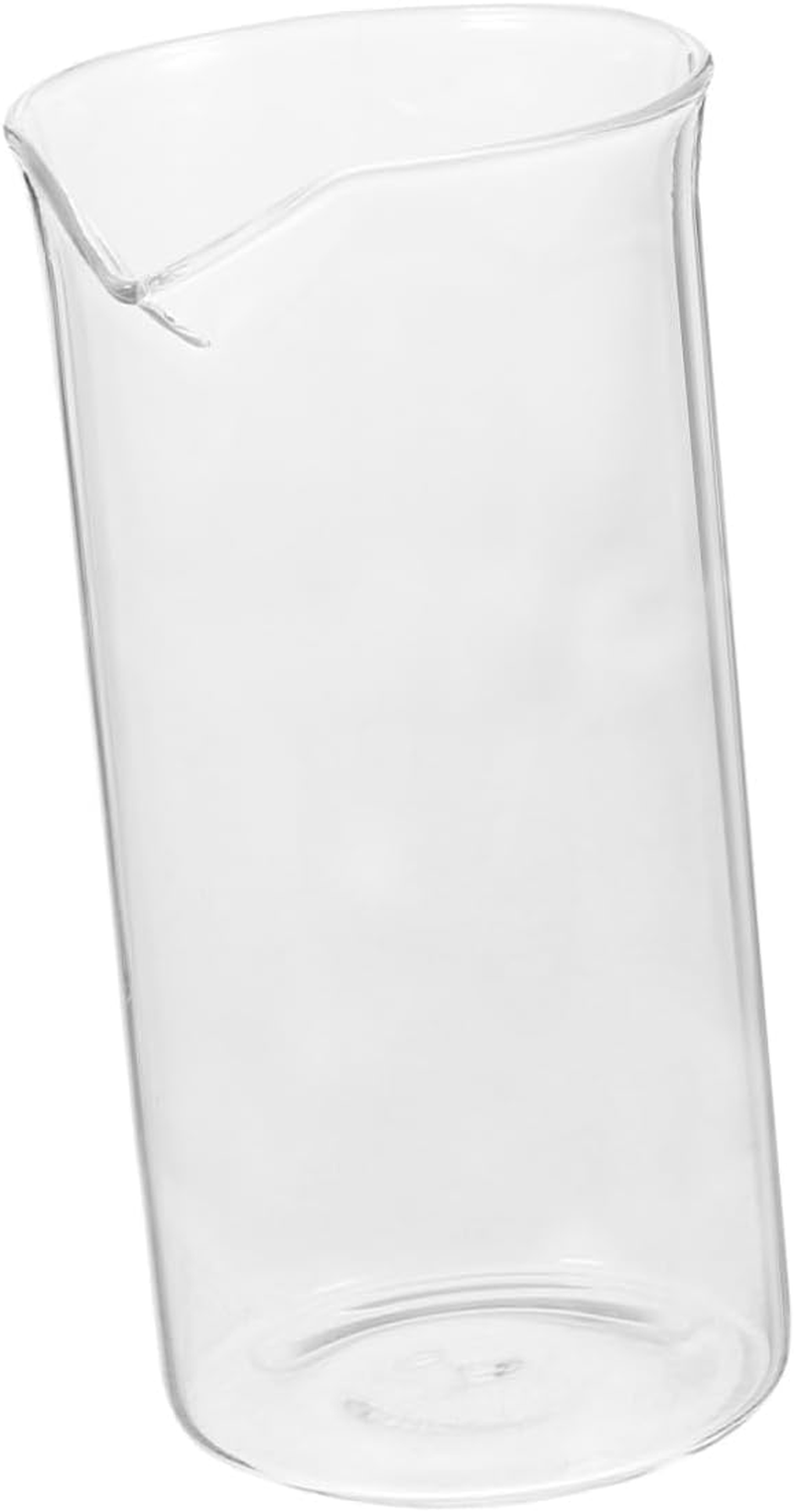 Mobestech Cup Accessories Coffee Plunger Espresso Cup Press Coffee Maker Reusable Filter and Glass Measuring