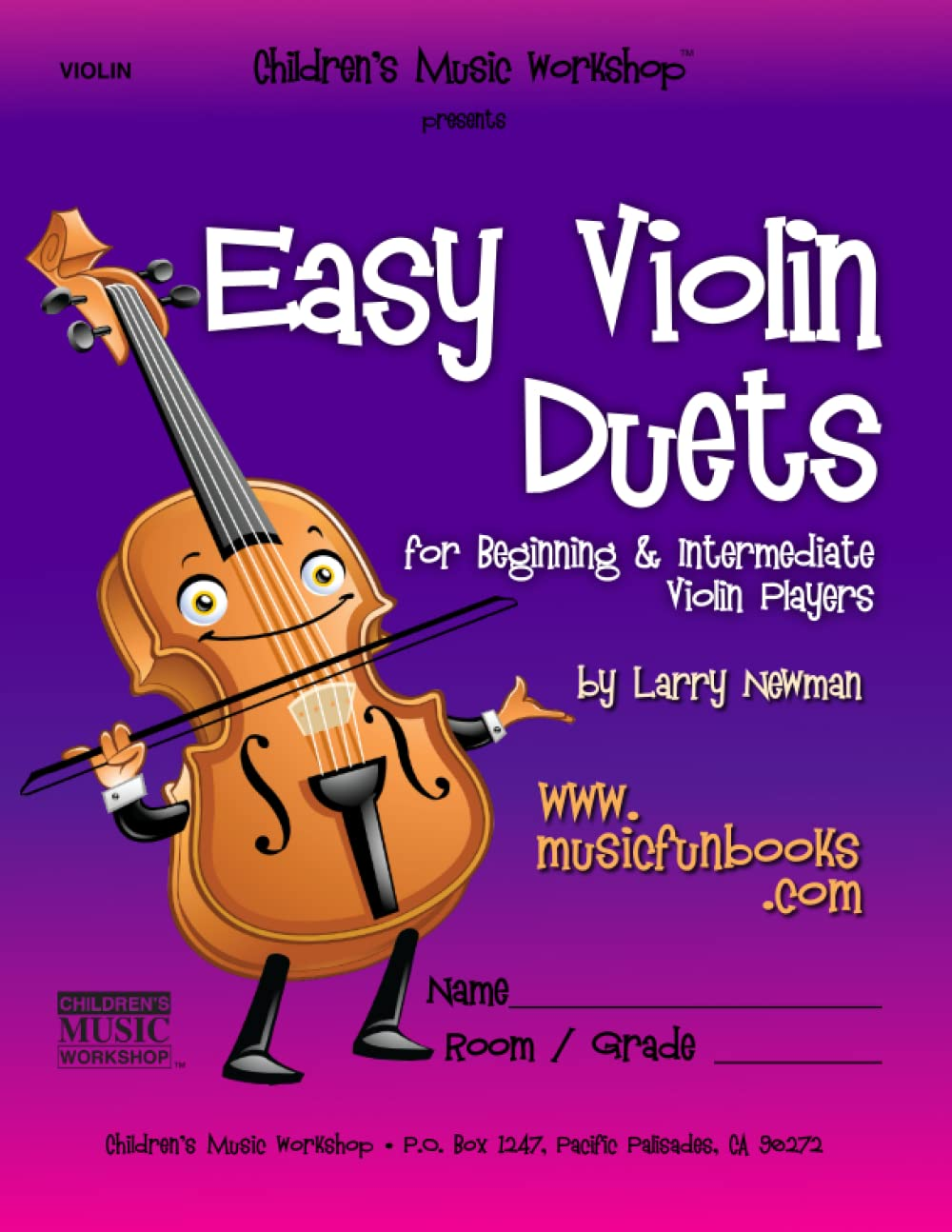 Easy Violin Duets: for Beginning and Intermediate Violin Players image number 1