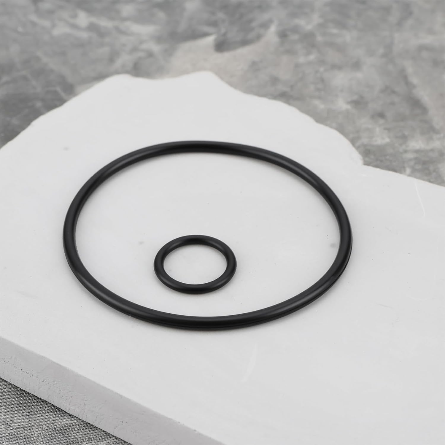 Emsea 10Pcs Oil Filter O-Rings 09280-54001-000 09280-13010-000 Compatible with Suzuki GSXR125 RV125 DR125 DRZ400 image number 5