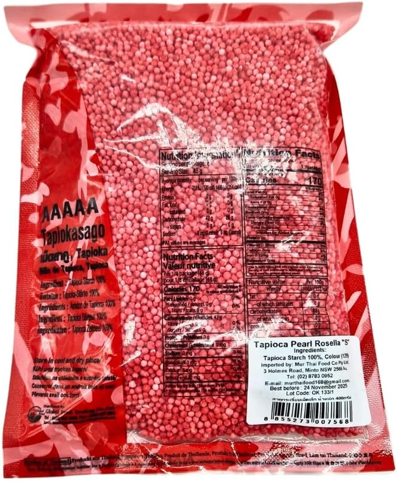 Red Drago Tapioca Rosella Pearl Small 400G image number 1