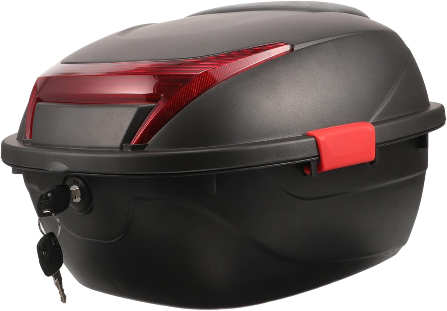 Large Capacity Motorbike Rear Storage Box Motorcycle Helmet Bag with Secure Lock and Reinforced Base for Outdoor Use Random Color image number 1