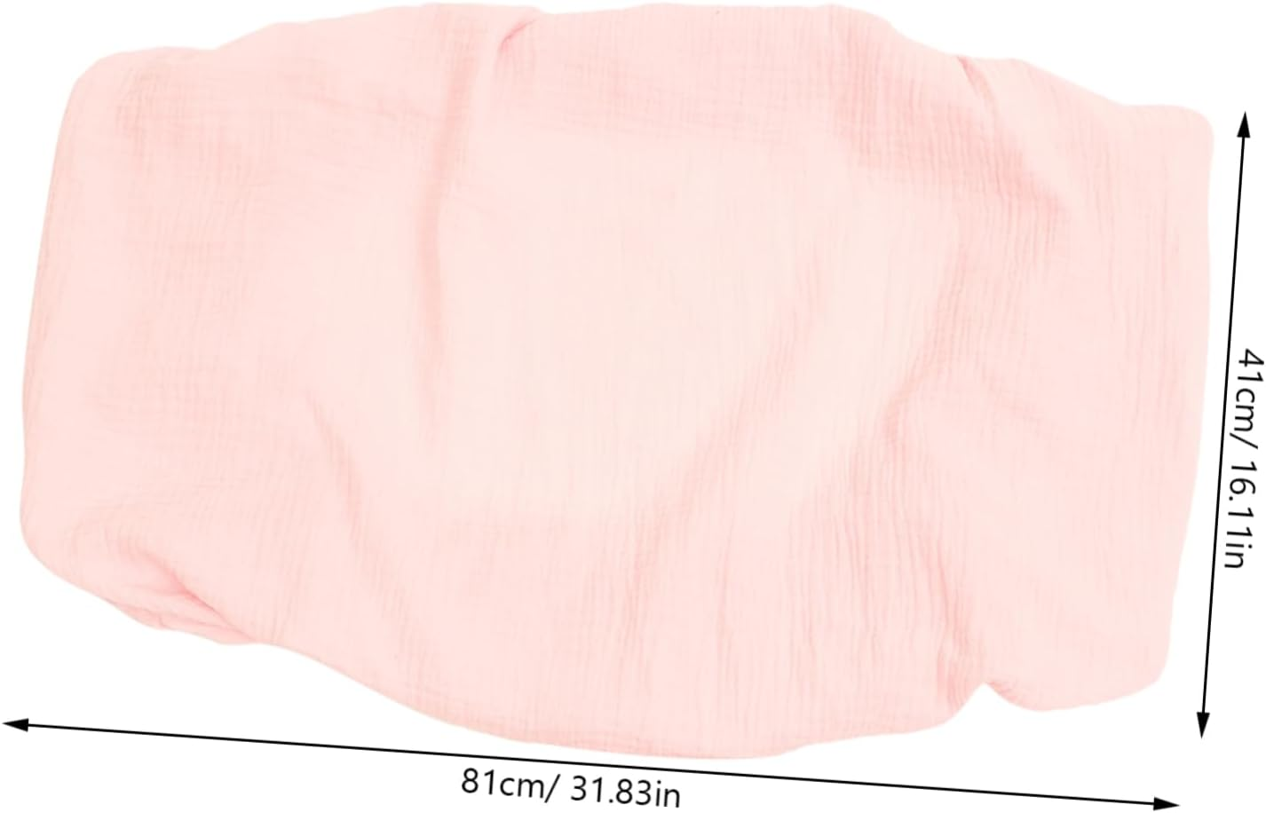 2Pcs Removable Changing Pad Covers for Babies, Washable Cotton Muslin Diaper Changing Table Sheets Elastic Edges, Breathable Soft Replacement Covers for Boys and Girls Nursery image number 4