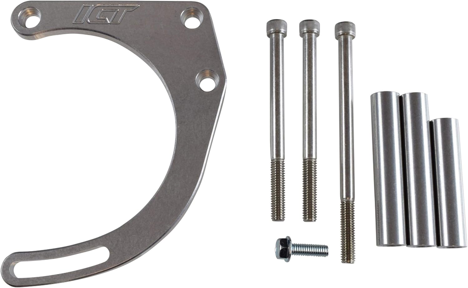 SBC Alternator Bracket Adjustable Electric Water Pump Small Block 350 Chevy Mount Kit 551672E image number 2