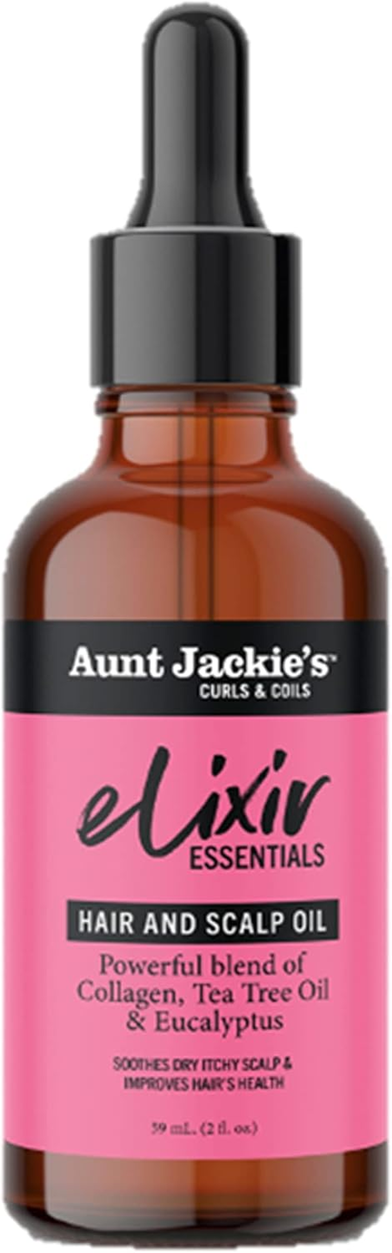 Aunt Jackie'S Elixir Essentials Hair and Scalp Oil, Tea Tree Oil Blend, 59 Ml image number 1