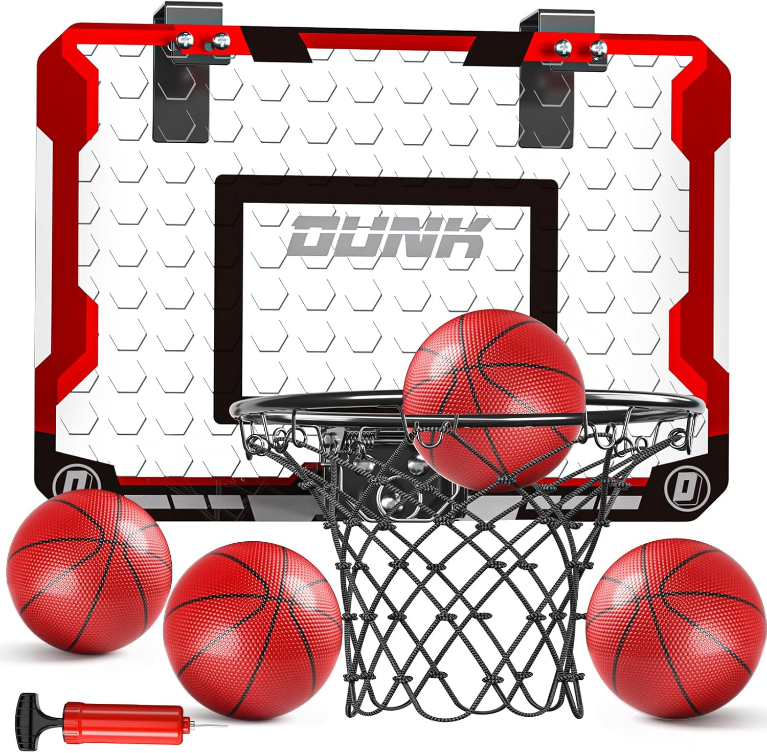 Basketball Hoop for Kids 3 4 5 6 7 8 Year Old Boys - Ball Toys Game with 4 Balls, Indoor Outdoor Sports Games for Kids Aged 3-12, Teens Gift image number 6
