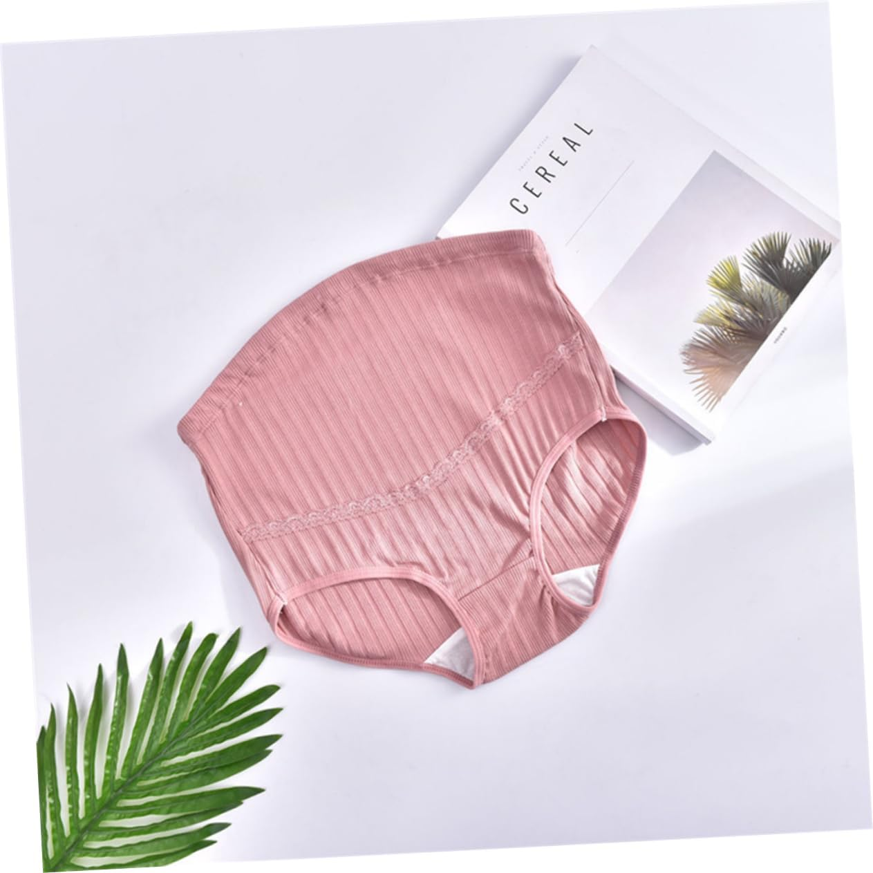 Yardenfun High Waist Cotton Maternity Underwear Soft Stretchy Adjustable Stomach Lift Panties for Pregnant Women Postpartum Comfort Breathable Pregnancy Support image number 2