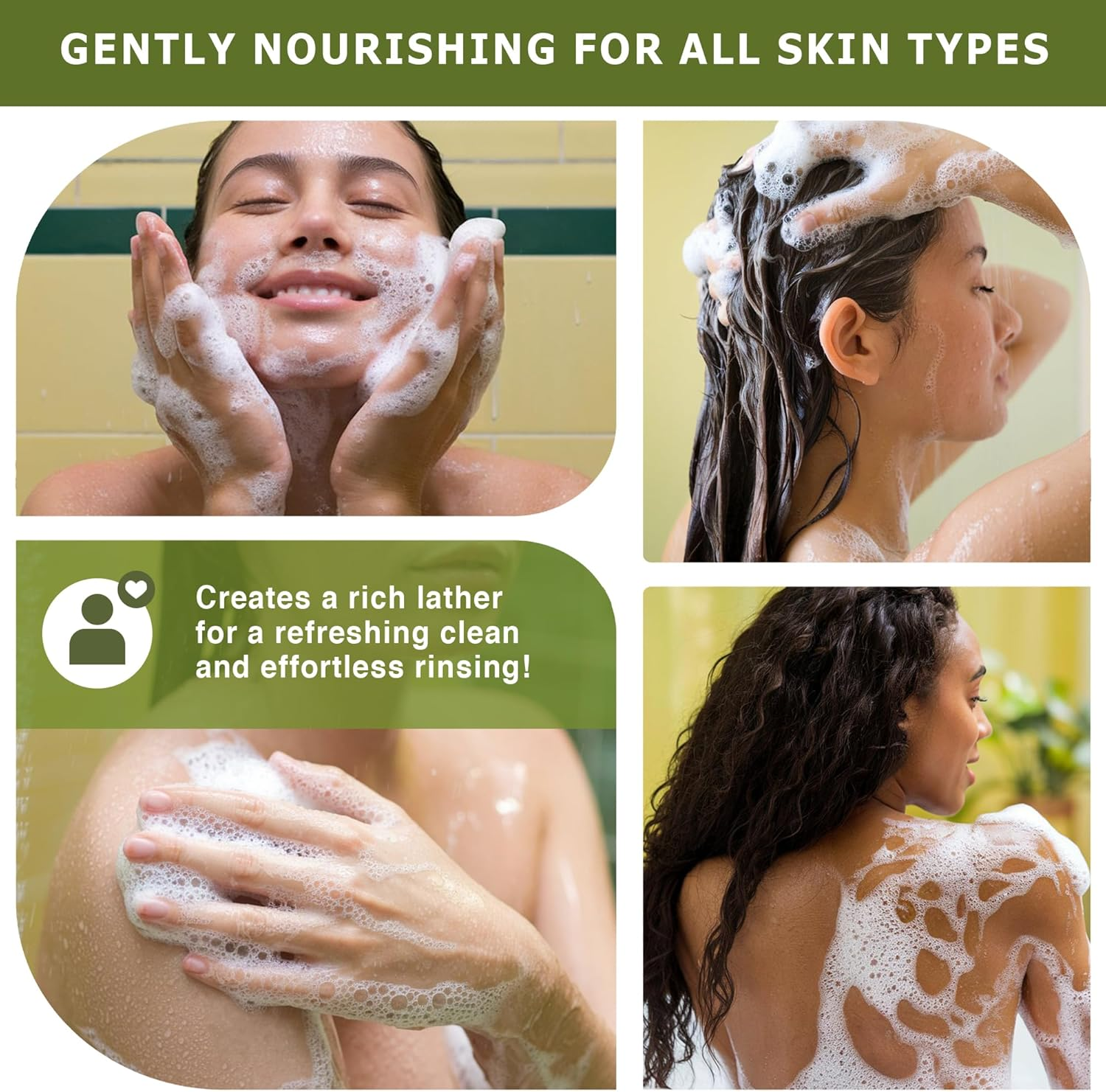 (240Ml) - Dr. Woods Raw Moisturising Black Coconut Papaya Soap with Organic Shea Butter, 240Ml image number 2