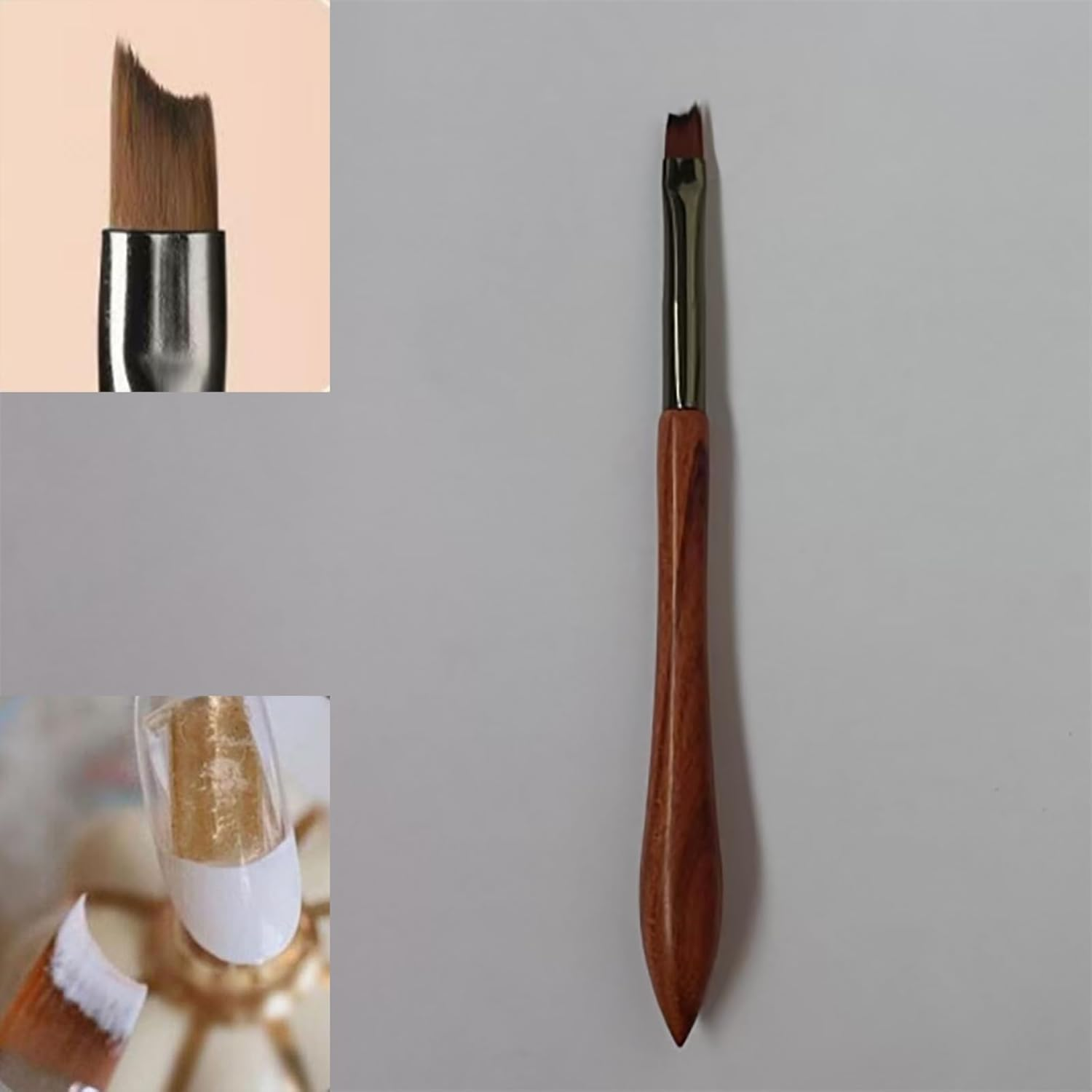 Nail Brush for Drawing Petals and Butterflies, Watercolor Paint Brushes for Oil Painting, Acrylic Paint Brushes（1 Pack）